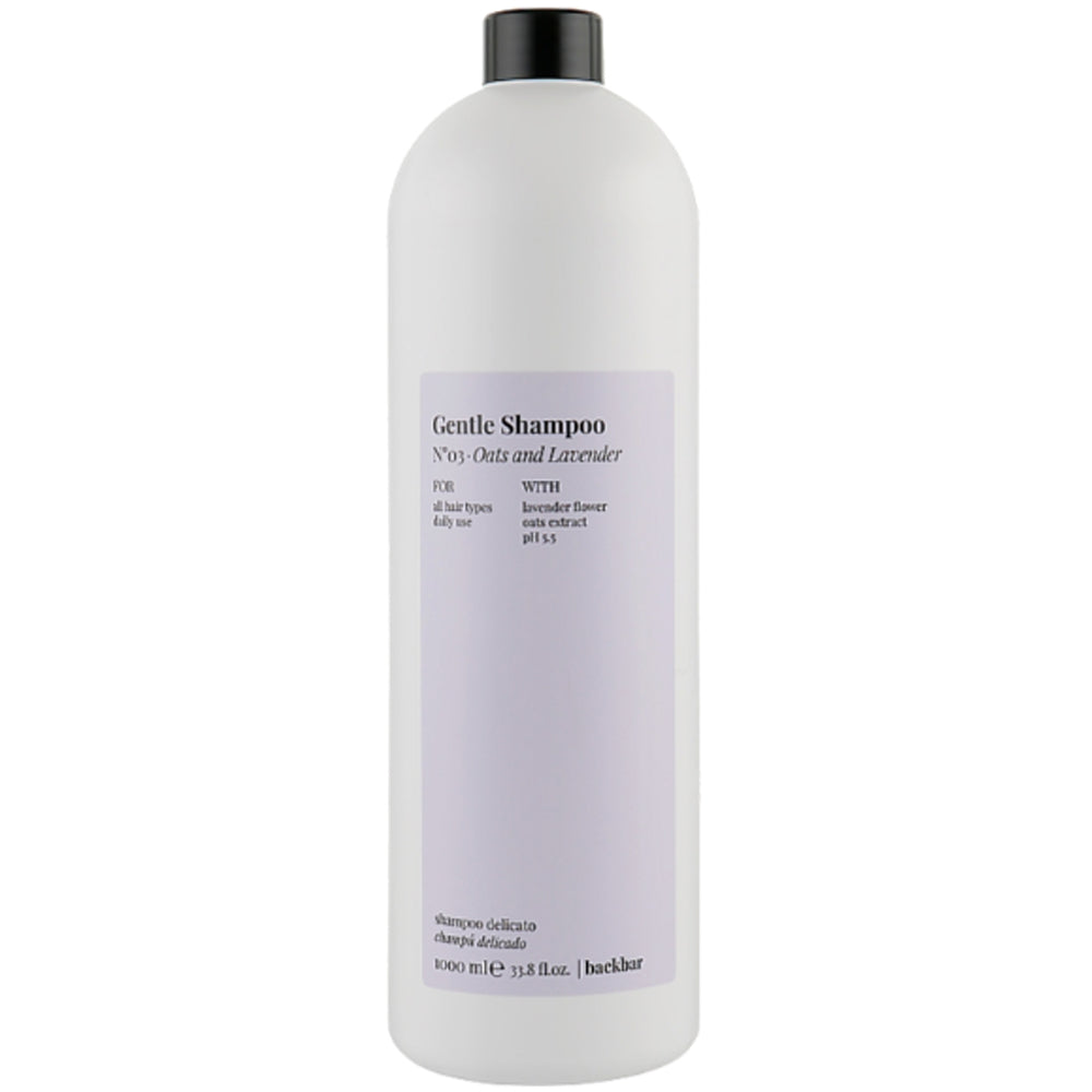 Farmavita Back Bar Gentle Oats And Lavender Shampoo №3 - Шампунь для всех типов волос
