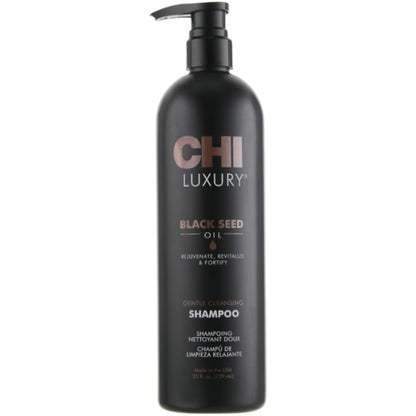 CHI Luxury Black Seed Oil Gentle Cleansing Shampoo - Нежный очищающий шампунь с маслом черного тмина