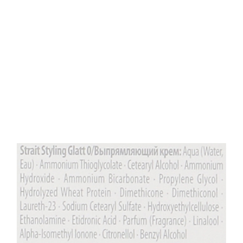 Набор для выравнивания волос - Schwarzkopf Professional Strait Styling Glatt kit 0