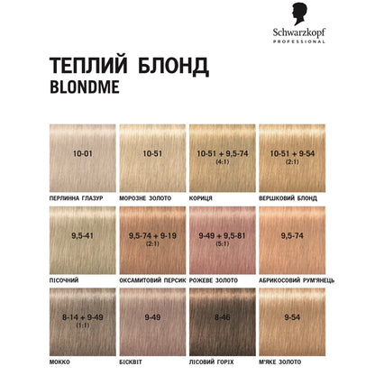 Schwarzkopf Professional BlondMe Glow Toner 4