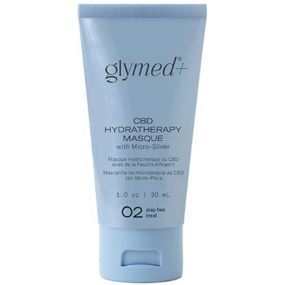Маска з CBD для відновлення і зволоження шкіри - Glymed CBD Hydratherapy Masque with Micro-Silver