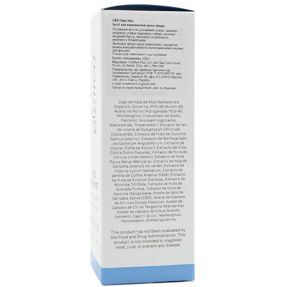 Тонік-спрей з канабіноїдами - Glymed CBD Skin Mist склад