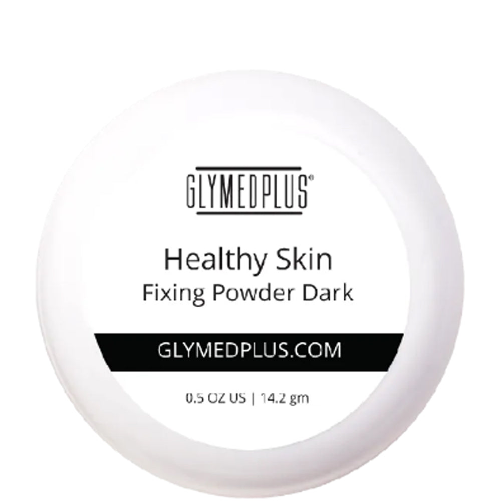 Фиксирующая пудра темная - Glymed Fixing Powder Dark Loose