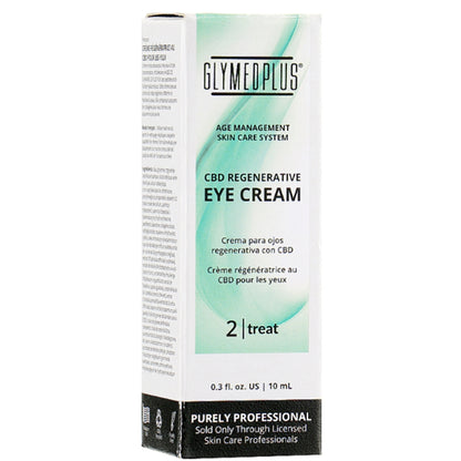 Омолоджуючий крем навколо очей з канабіноїдами - Glymed CBD Regenerative Eye Cream