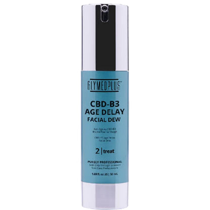 Омолоджувальна сироватка з канабіноїдами - Glymed Cbd-B3 Age Delay Facial Dew