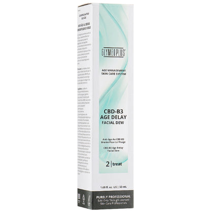 Омолоджувальна сироватка з канабіноїдами - Glymed Cbd-B3 Age Delay Facial Dew