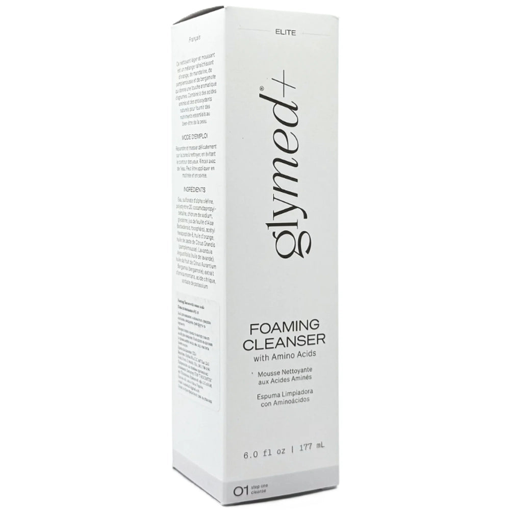Пінка для очищення шкіри з пептидами - Glymed Foaming Cleanser упаковка