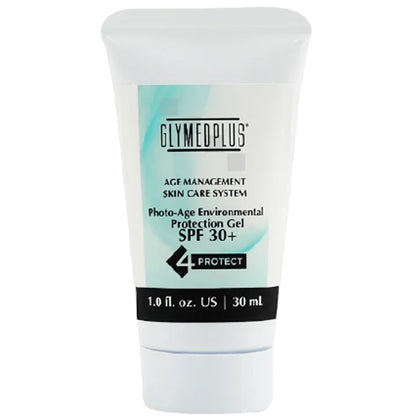 Сонцезахисний гель проти фотостаріння SPF 30 - Glymed Hydrating Protection Gel with SPF 30
