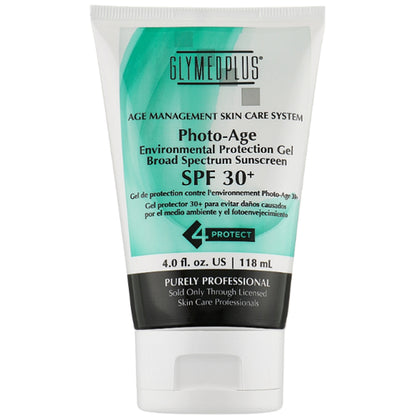 Сонцезахисний гель проти фотостаріння SPF 30 - Glymed Hydrating Protection Gel with SPF 30