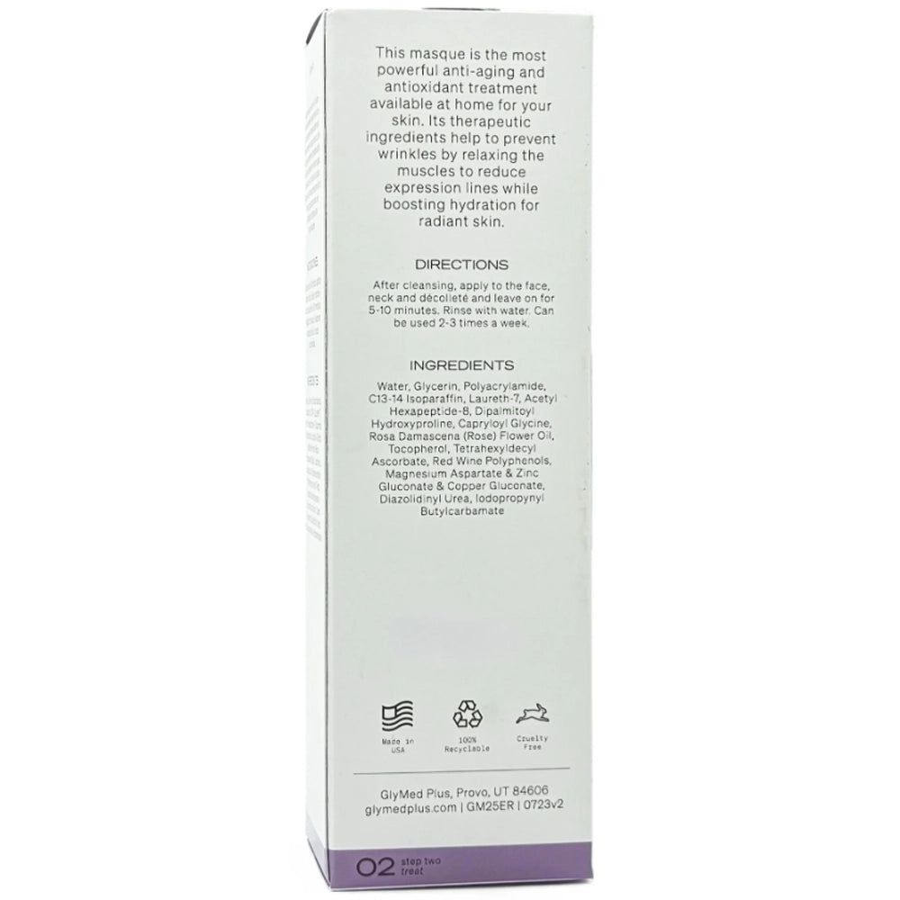Омолоджувальна маска з пептидами - Glymed Rejuvenating Peptide Masque склад