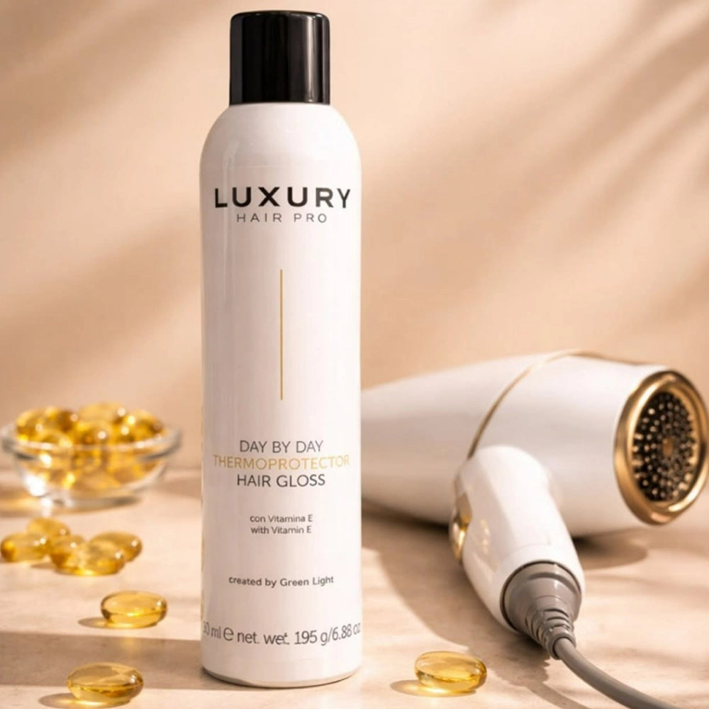 Термопротектор та спрей-блиск 2 в 1 - Green Light Luxury Hair Pro 5