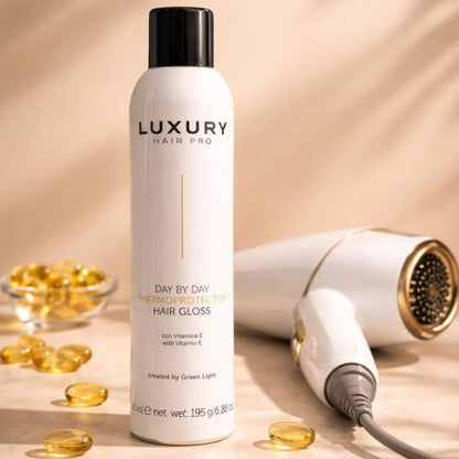 Термопротектор та спрей-блиск 2 в 1 - Green Light Luxury Hair Pro 5
