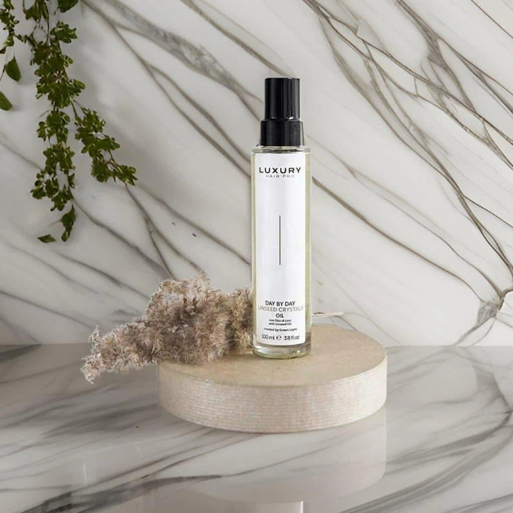 Рідкі кристали з олією насіння льону - Green Light Luxury Hair Pro Day by Day Linseed Crystals Oil 5