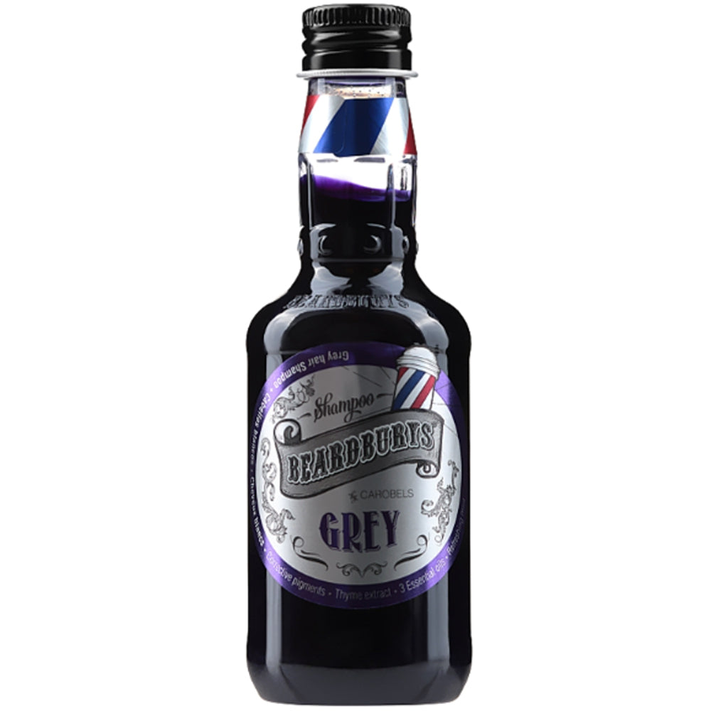 Beardburys Grey Shampoo - Шампунь оттеночный для белых и седых волос