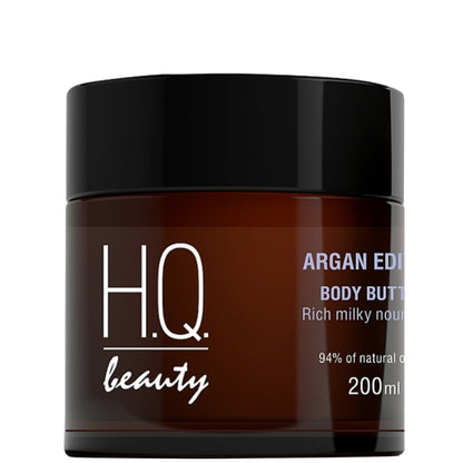 Масло для тіла Живлення з молочним протеїном - H.Q. Beauty Argan Edition Body Butter