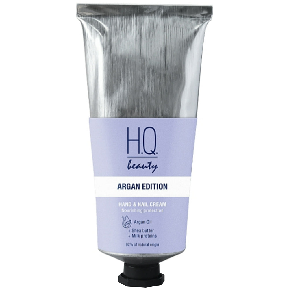 Крем для рук та нігтів Живлення та захист - H.Q. Beauty Argan Edition Hand &amp; Nail Cream