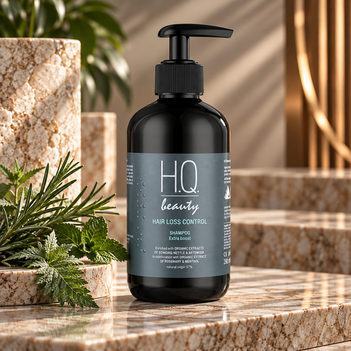 Шампунь від випадіння та для зміцнення волосся - H.Q. Beauty фото