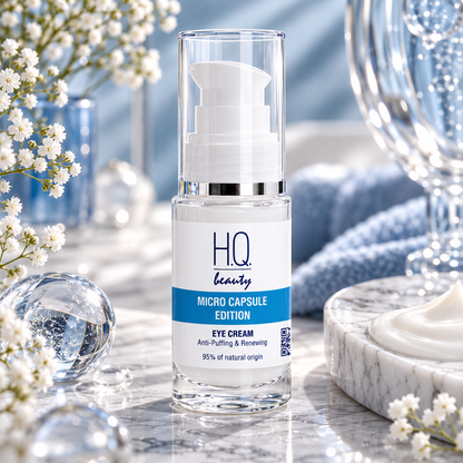 Крем під очі відновлюючий та проти набряків - H.Q. Beauty Micro Capsule фото