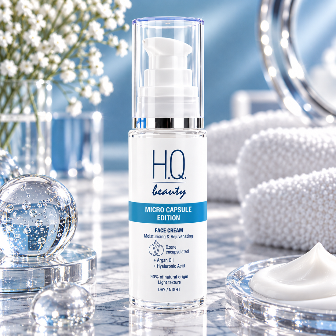 Крем для обличчя Зволоження та омолодження - H.Q. Beauty Micro Capsule фото