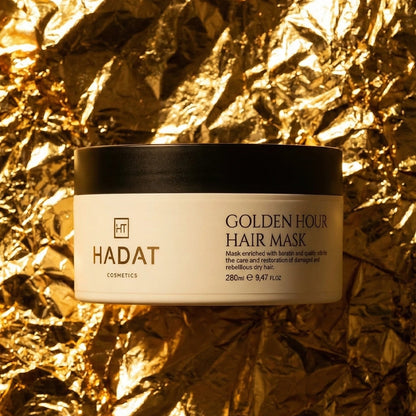 Інтенсивна відновлювальна маска - Hadat Cosmetics Golden Hour Hair Mask 5