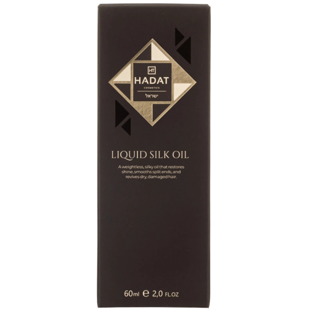 Живильна олія для волосся Рідкий шовк - Hadat Cosmetics упаковка