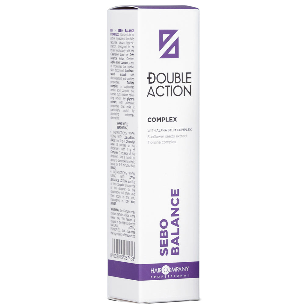 Комплекс регулирующий работу сальных желез - Hair Company Professional Double Action Sebo Balance Complex