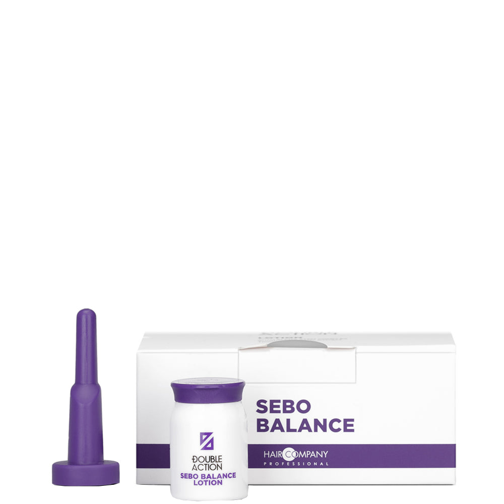 Лосьйон регулюючий роботу сальних залоз - Hair Company Professional Double Action Sebo Balance Lotion