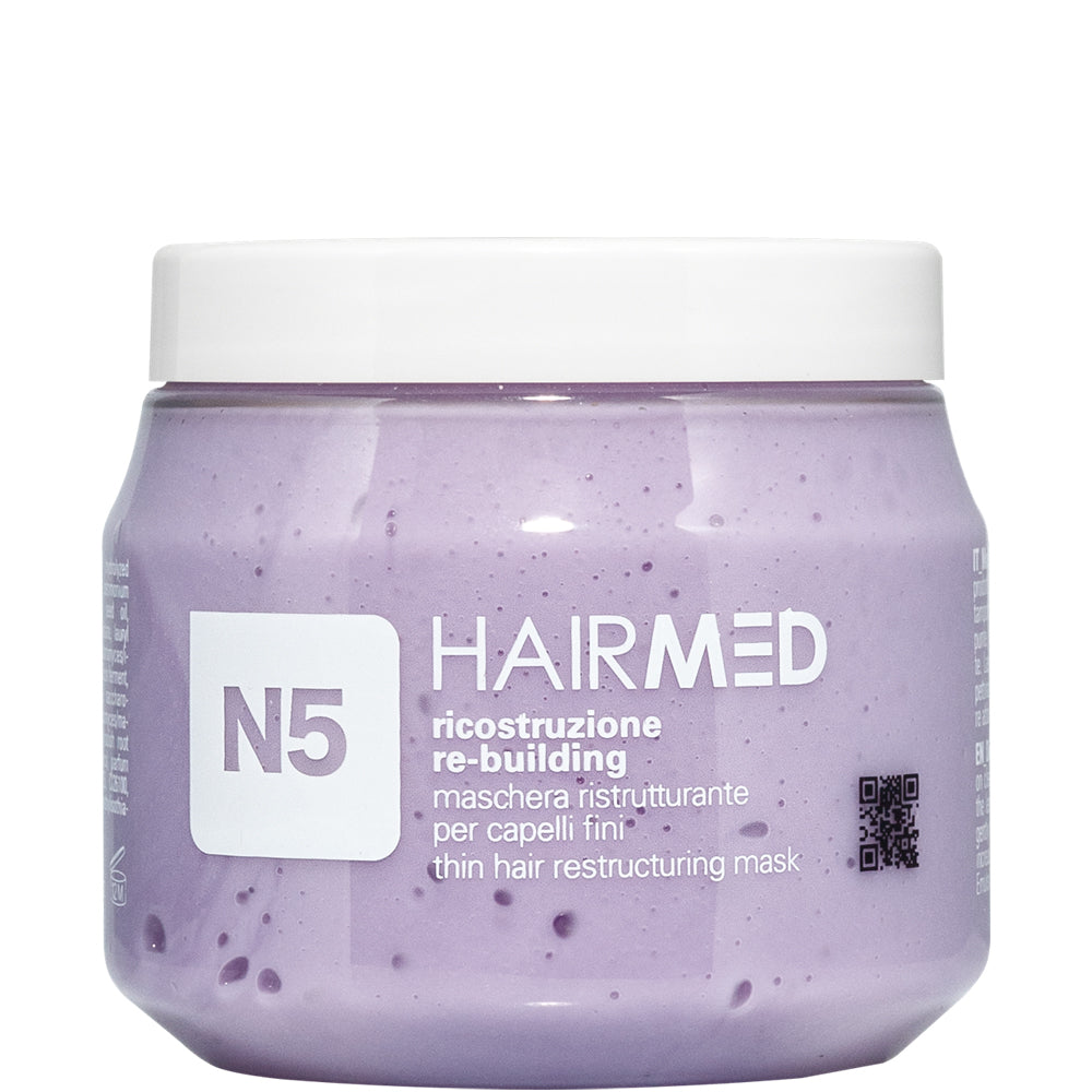 Реструктурувальна маска для тонкого волосся - Hairmed N5 Re-Building Thin Hair Restructuring Mask