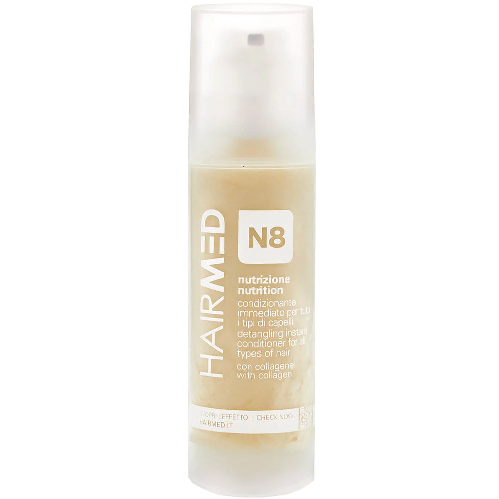 Живильний кондиціонер з колагеном для всіх типів волосся - Hairmed N8 Nutrition Detangling Instant Conditioner