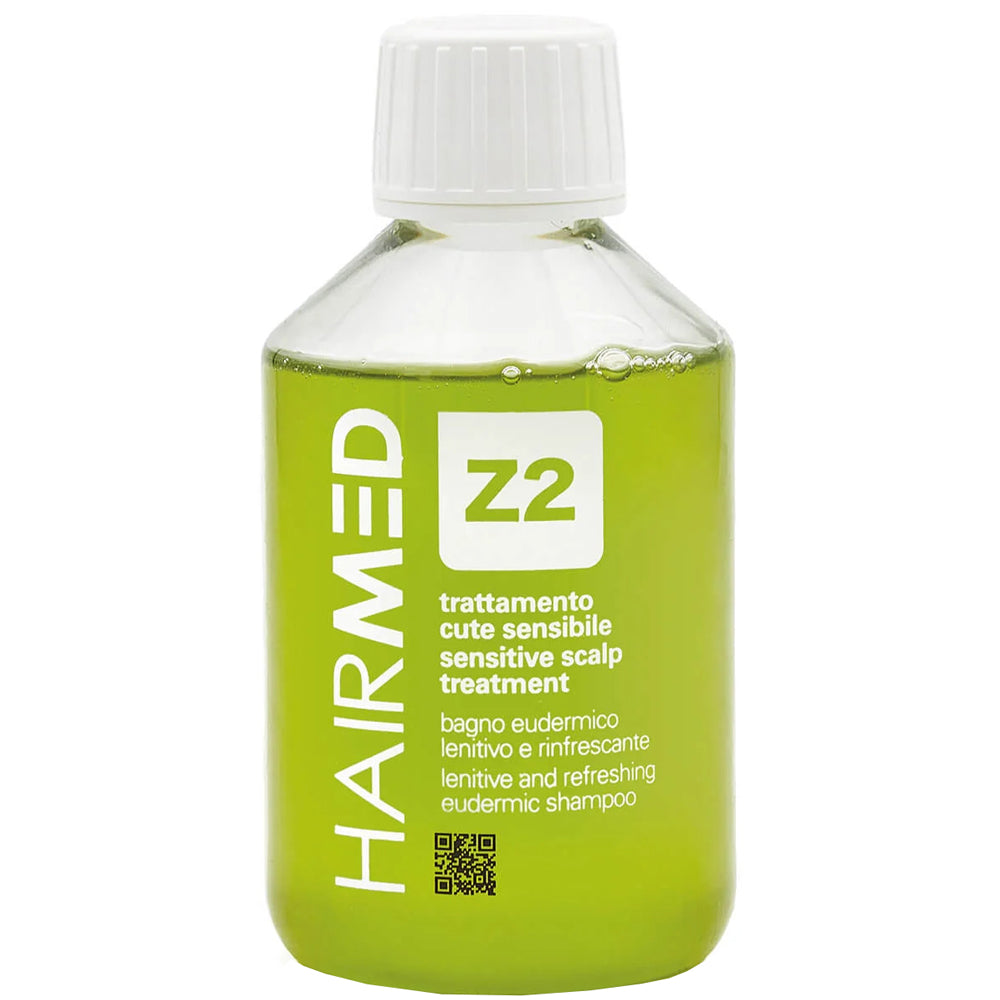 Еудермальний заспокійливий шампунь для чутливої шкіри голови - Hairmed Z2 Sensitive Scalp Treatment Lenitive And Refreshing Eudermic Shampoo