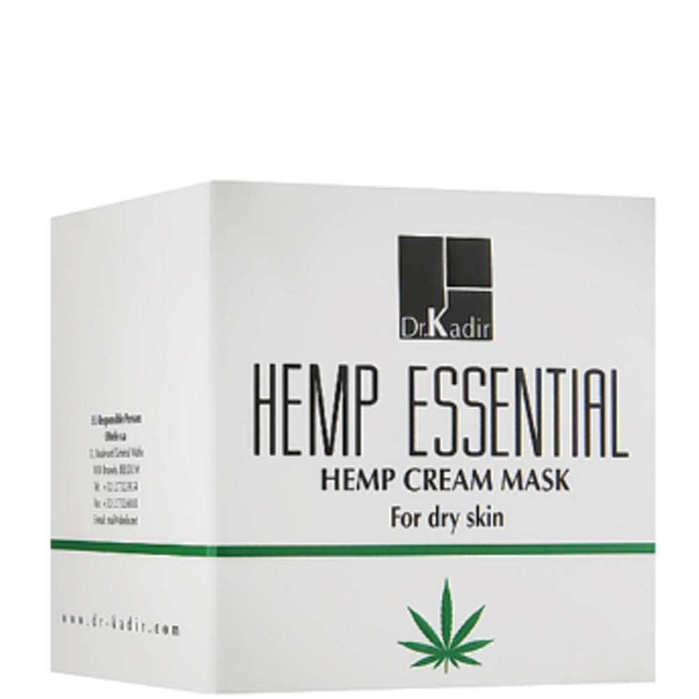 Dr. Kadir Hemp Essential Cream Mask For Dry Skin - Маска-крем з екстрактом каннабісу для сухої шкіри