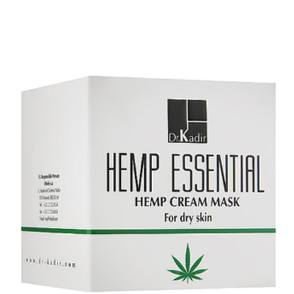 Dr. Kadir Hemp Essential Cream Mask For Dry Skin - Маска-крем з екстрактом каннабісу для сухої шкіри