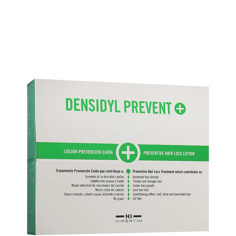 Ампули проти випадіння волосся - Hipertin Linecure Densidyl Prevent упаковка