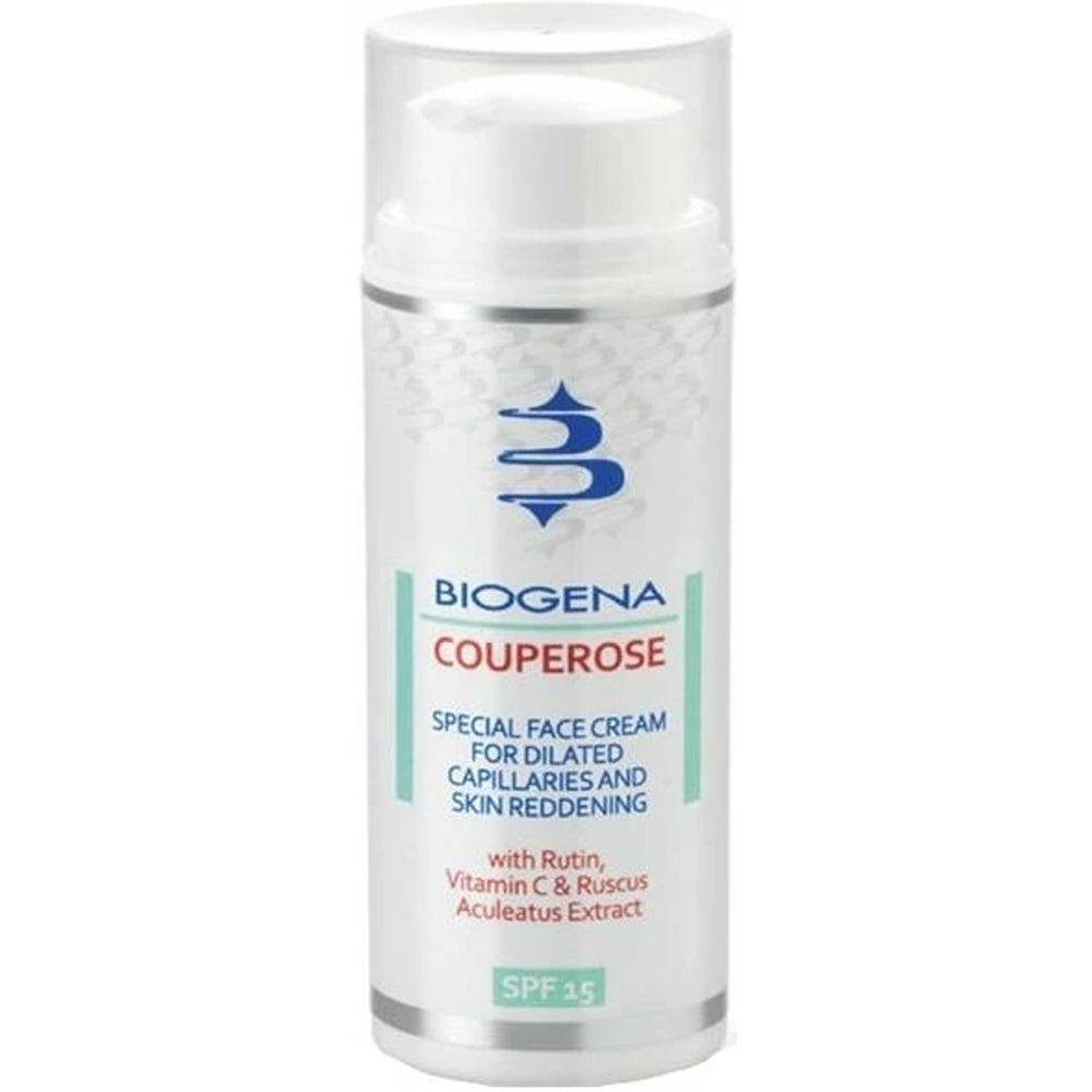 Biogena Couperose SPF15 - Денний крем для шкіри з почервонінням і розширеними капілярами