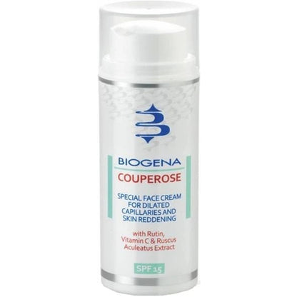 Biogena Couperose SPF15 - Денний крем для шкіри з почервонінням і розширеними капілярами