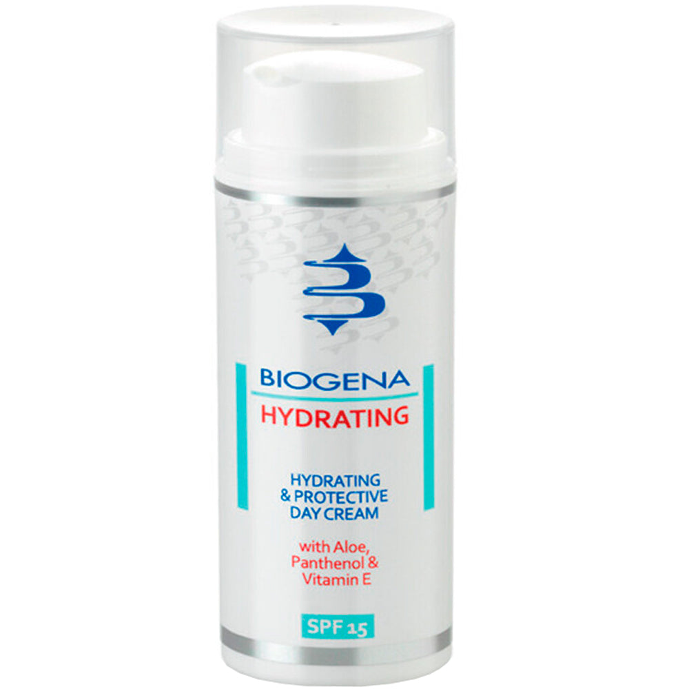 Biogena Hydrating and Protective Day Cream SPF15 - Денний зволожуючий і захисний крем
