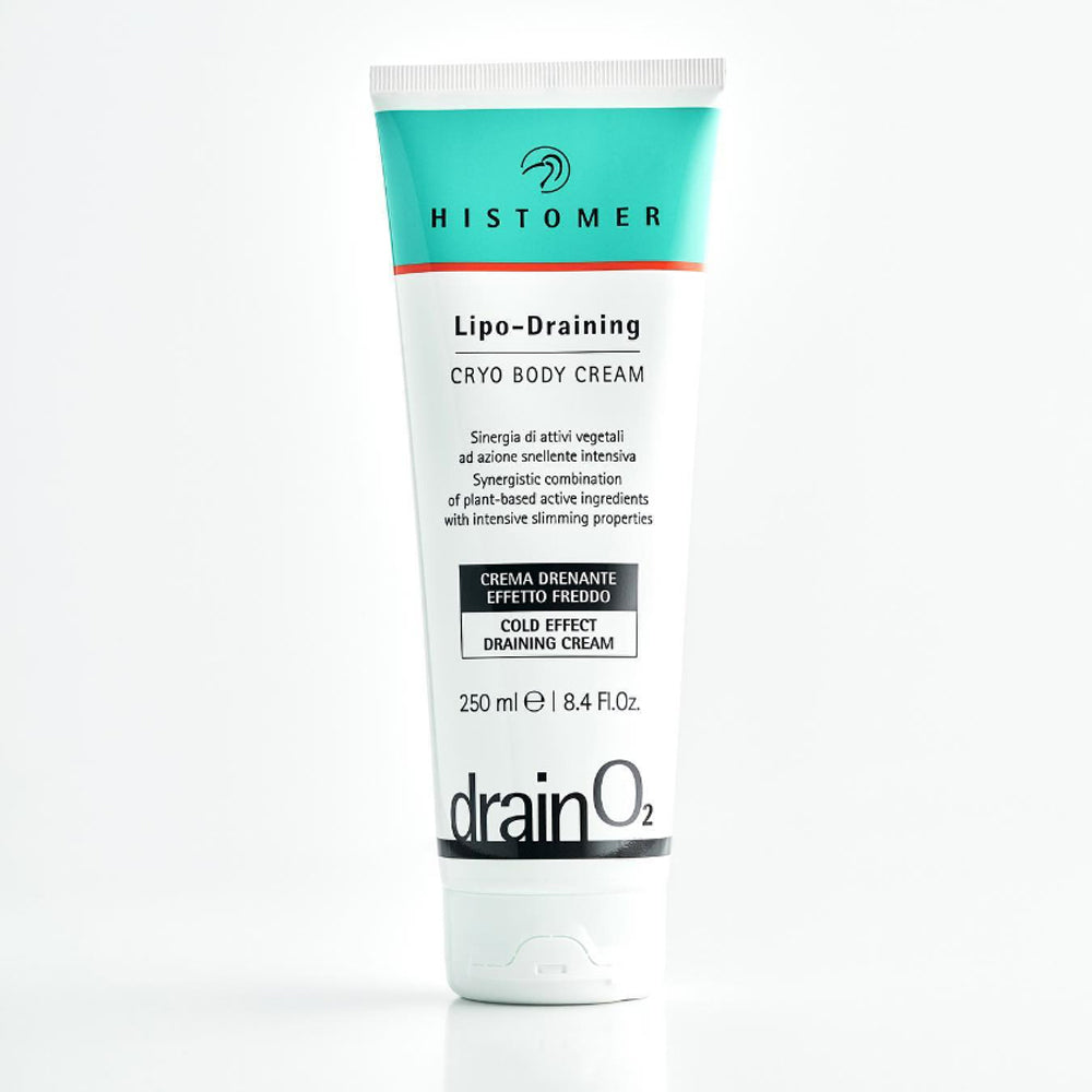 Крем для тела с охлаждающим эффектом - Histomer Drain O2 Lipo Draining Cryo Professional Body Cream