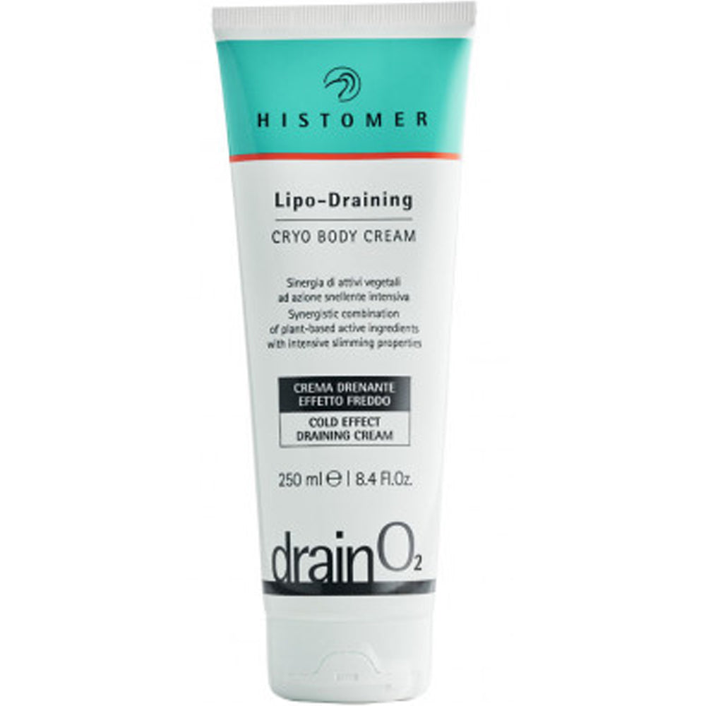 Крем для тела с охлаждающим эффектом - Histomer Drain O2 Lipo Draining Cryo Professional Body Cream