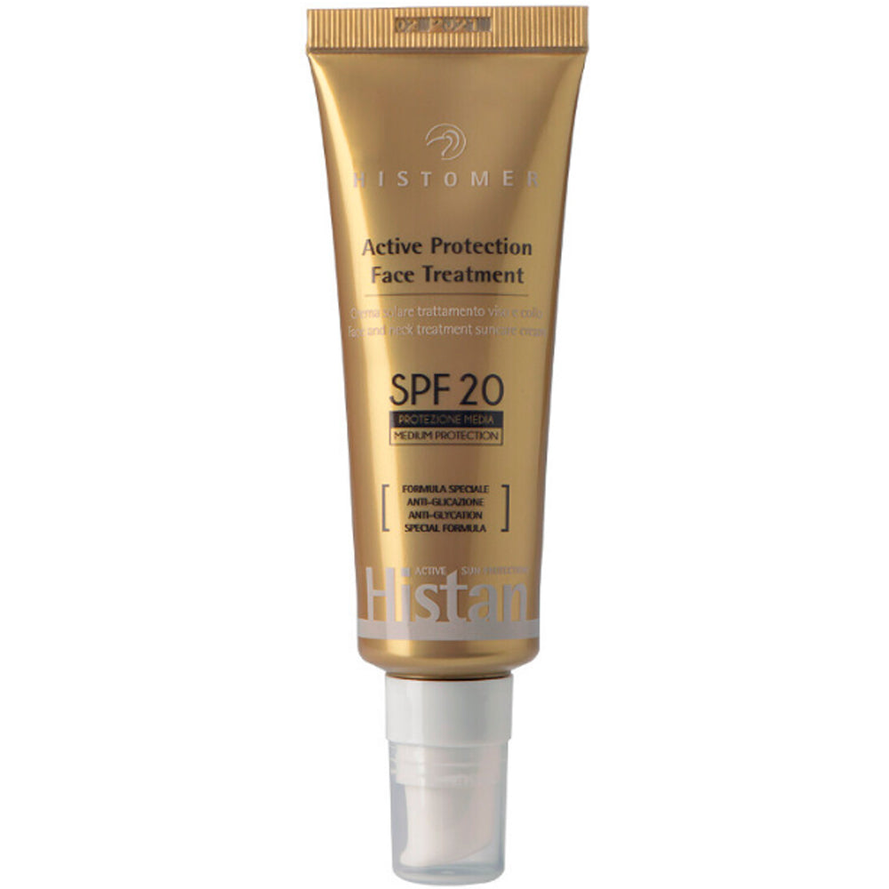 Histomer Histan Active Protection Face Cream SPF20 - Крем омолоджуючий для обличчя та шиї з ефектом анти-глікації