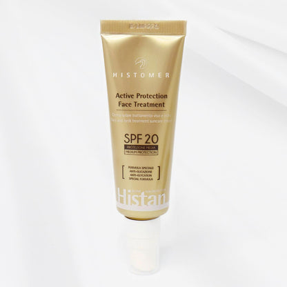 Histomer Histan Active Protection Face Cream SPF20 - Крем омолаживающий для лица и шеи с эффектом анти-гликации
