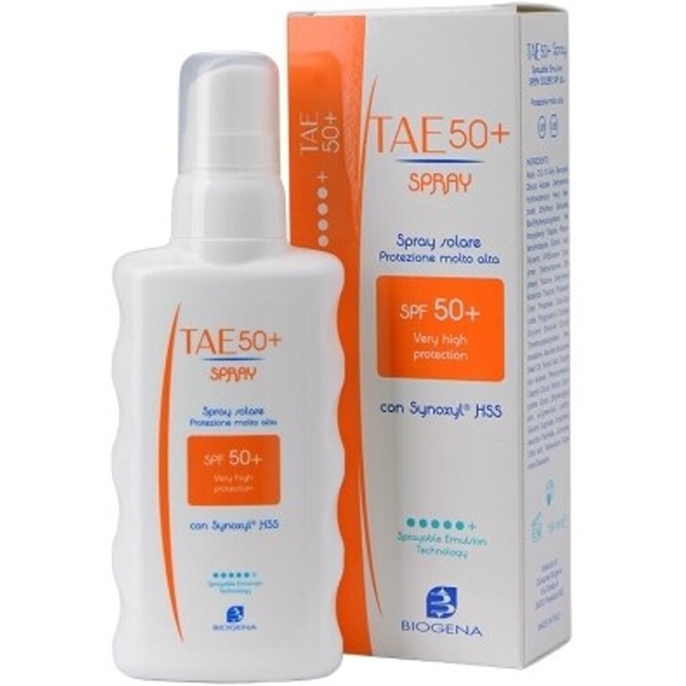 Biogena Tae 50+ Spray SPF50+ - Сонцезахисне молочко для обличчя і тіла