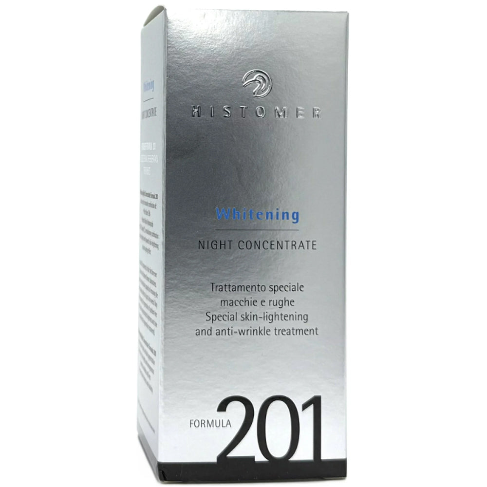 Сыворотка ночная для выравнивания тона кожи - Histomer Formula 201 Whitening Night Concentrate