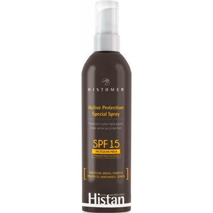 Сонцезахисний спрей для обличчя, тіла та дітей - Histomer Histan SPF15