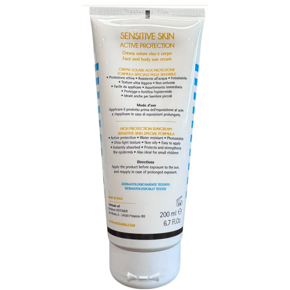 Сонцезахисний крем для обличчя та тіла Histomer Histan Sensitive Skin 2