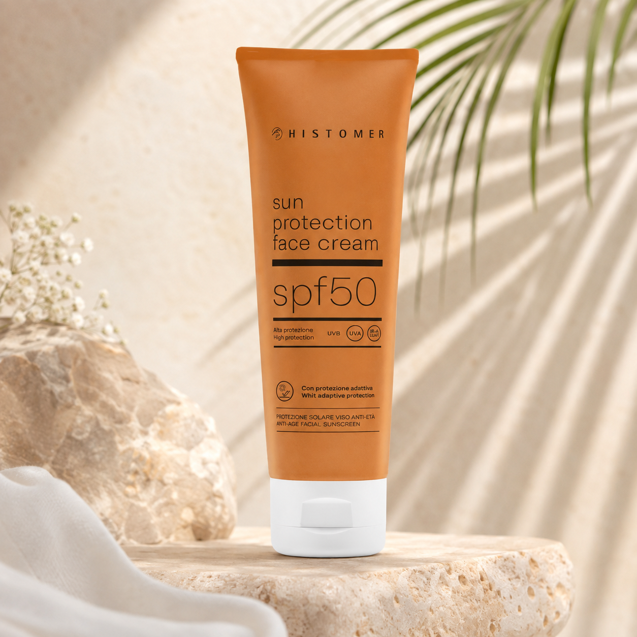 Крем сонцезахисний для обличчя з антиейдж ефектом - Histomer Sun Protection 5