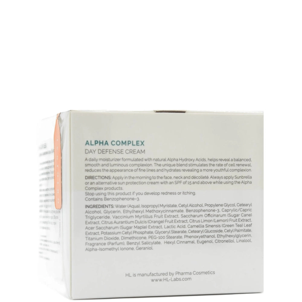 Денний захисний крем - Holy Land Alpha Complex склад