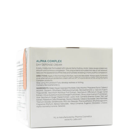 Денний захисний крем - Holy Land Alpha Complex склад