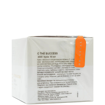 Крем для обличчя - Holy Land C The Success Cream