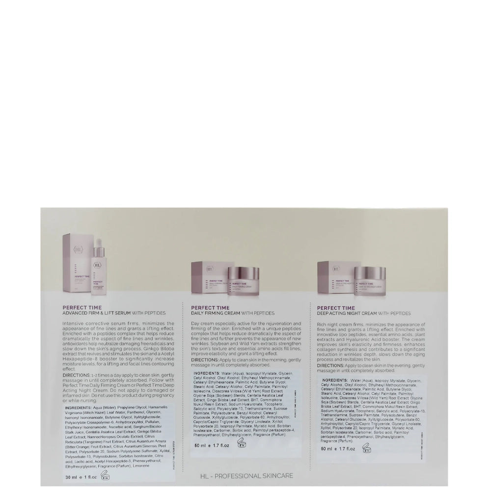 Набір для обличчя - Holy Land Perfect Time Kit склад 2