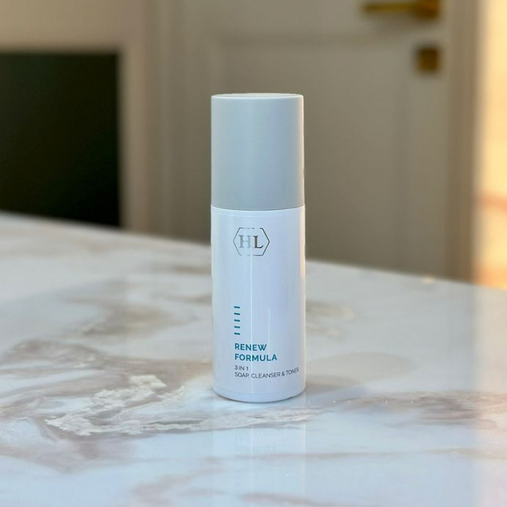 Очиститель для лица 3 в 1 -  Holy Land Renew Formula 3 in1 Soap Cleanser & Toner